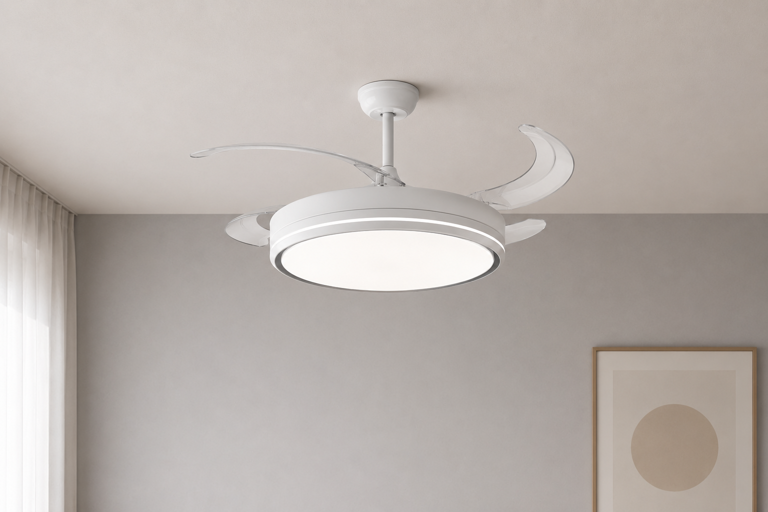 Ventilador de Techo LED moderno